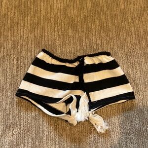 Audi bagus stripe shorts